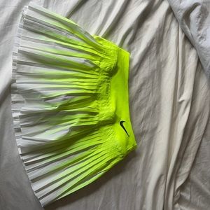 Nike neon yellow skirt!!!